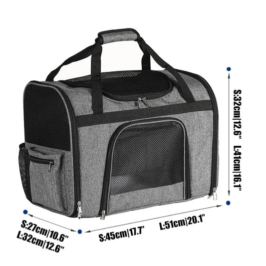 Collapsible Multi-Purpose Pet Travel Bag | Carrier, Backpack & Adventure Bag for Dogs