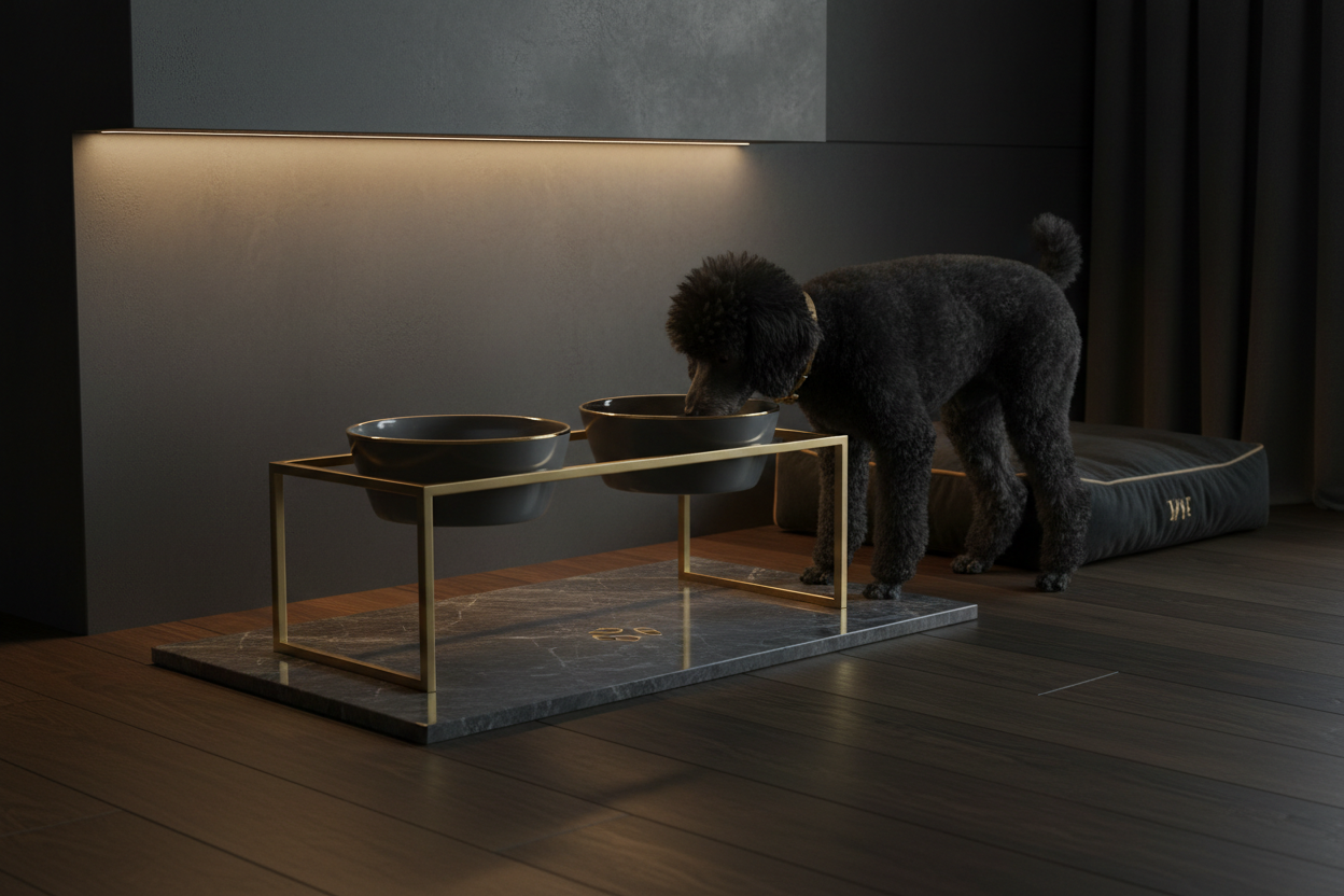 Luxury Dog Feeding Station