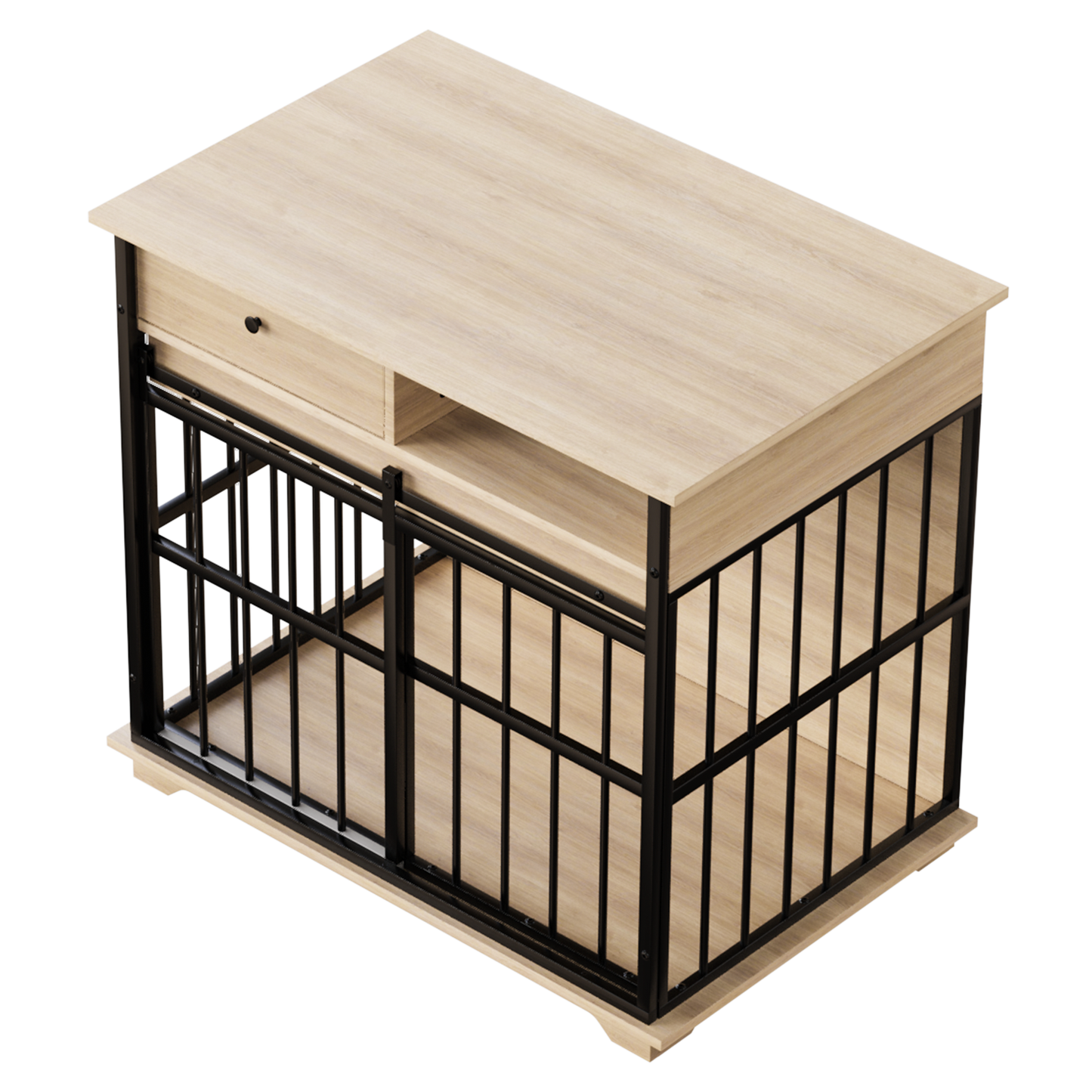 Modern Dog Crate Furniture with Storage