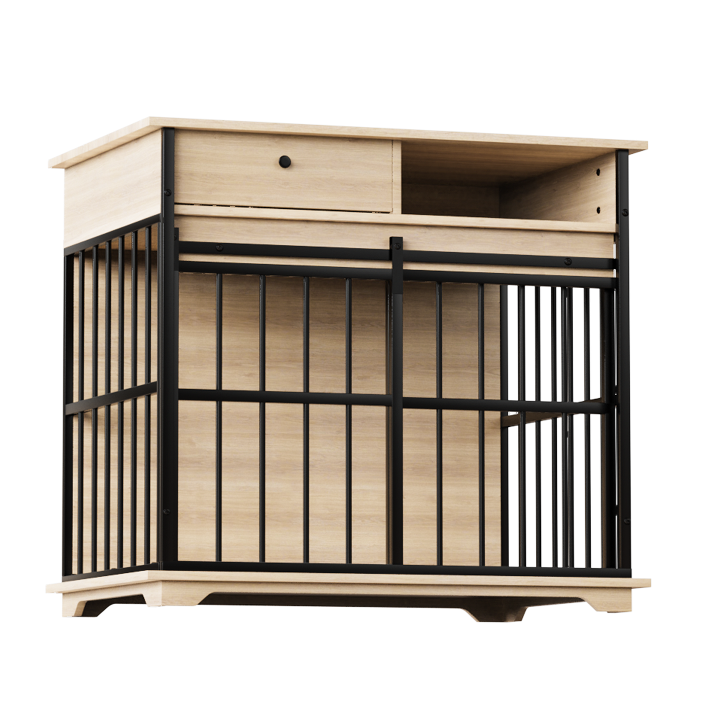 Modern Dog Crate Furniture with Storage