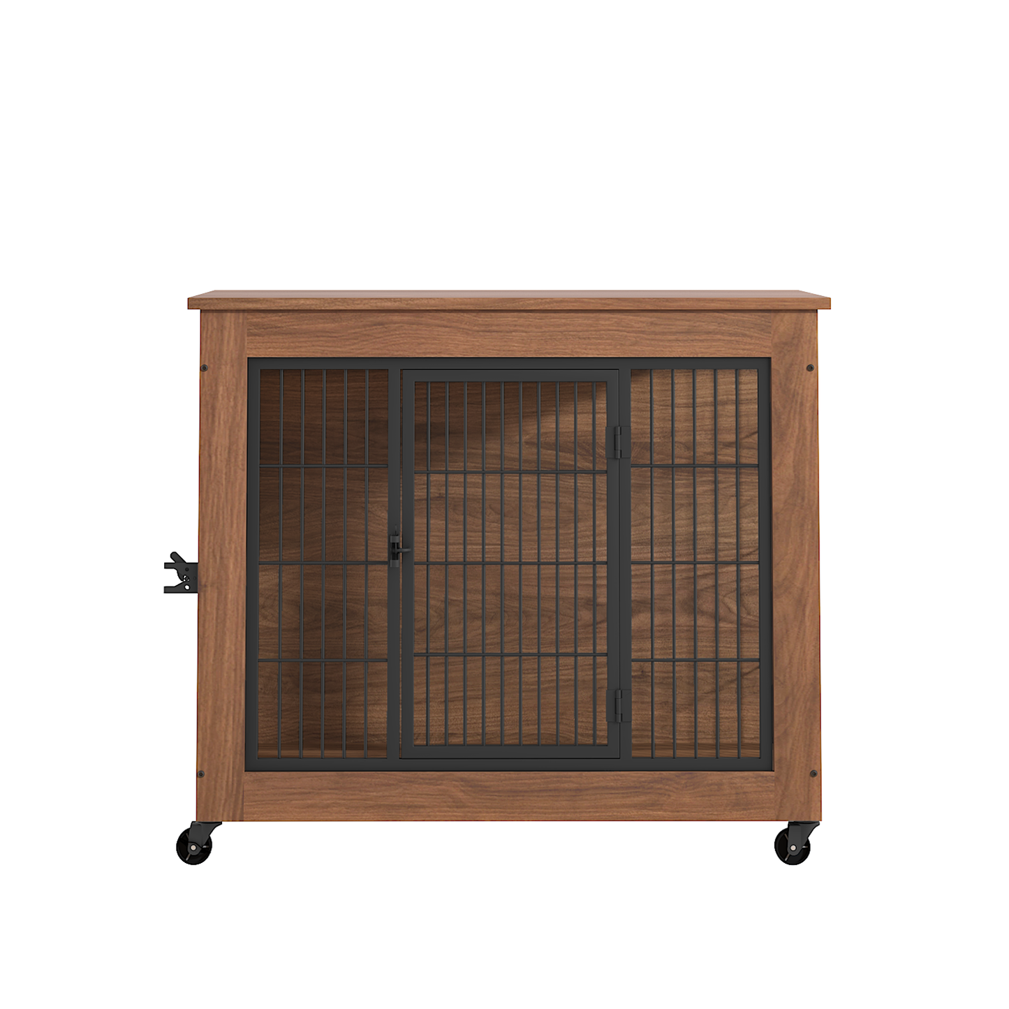 Dog Crate Furniture with Wheels