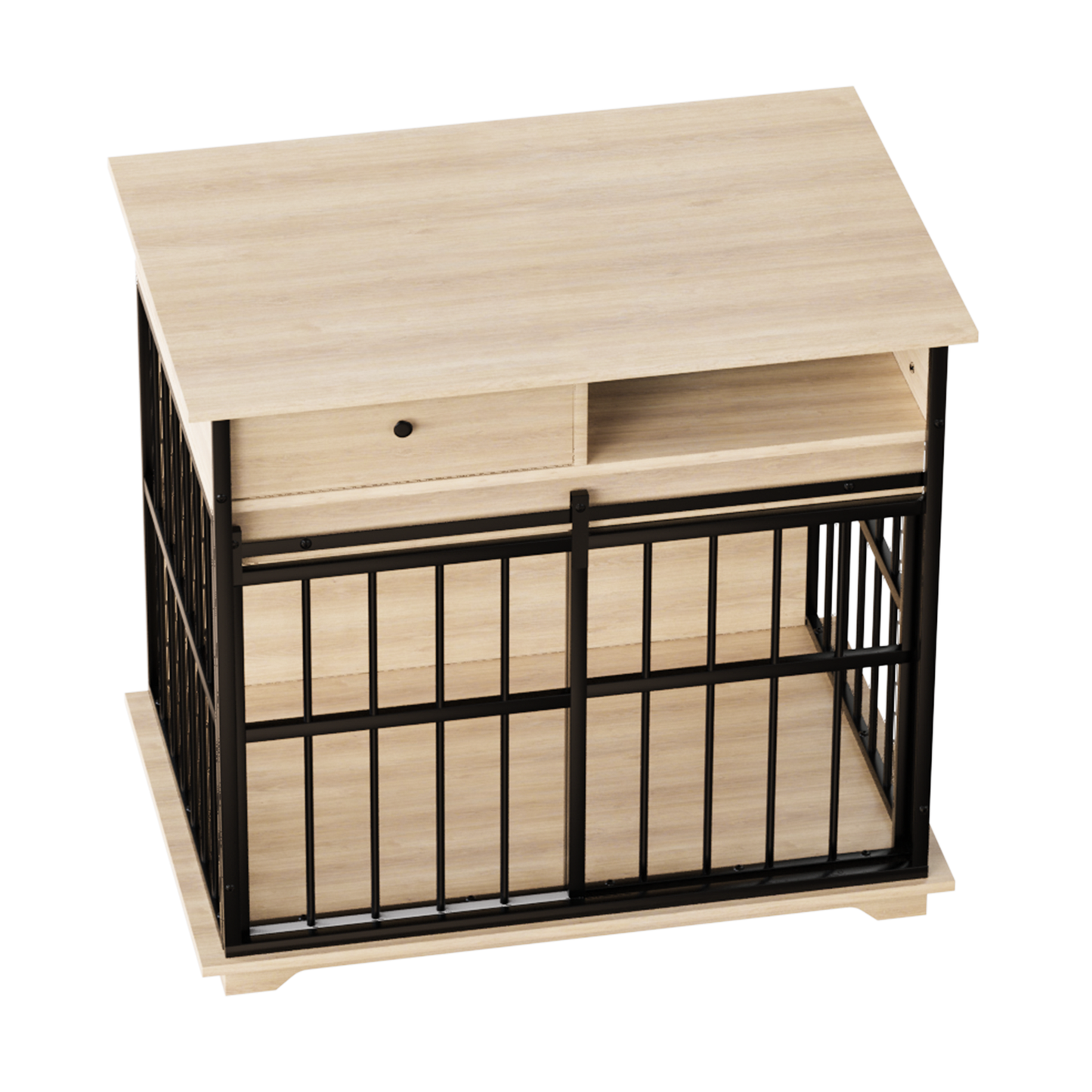 Modern Dog Crate Furniture with Storage