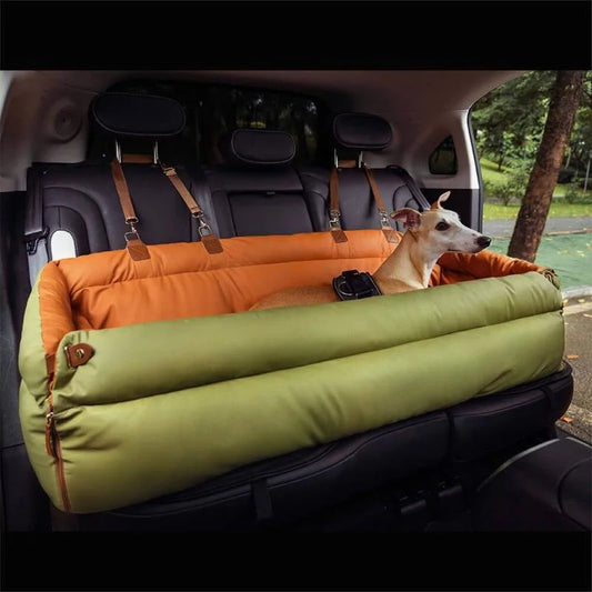 Foldable Dog Car Seat Bed | Anti-Slip, Thickened PP Cotton | Dual-Use Home & Travel