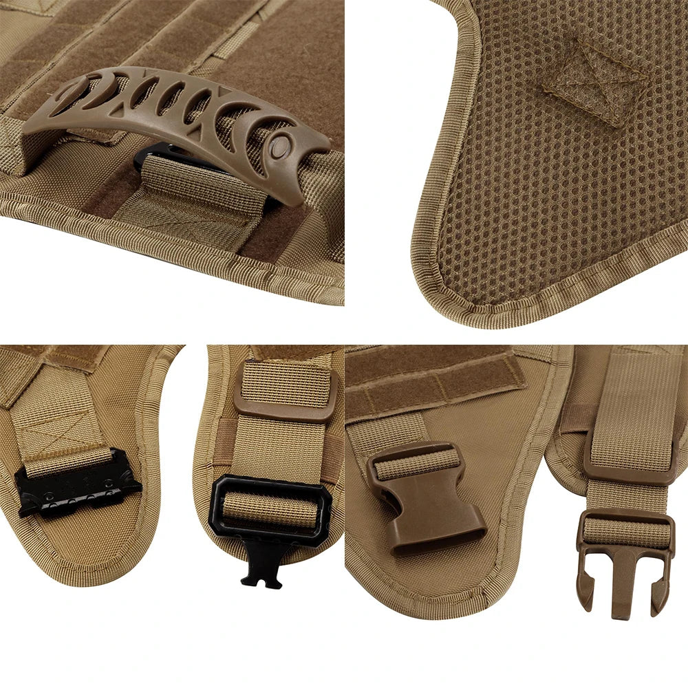 Training Harness & Leash Set | Walking Vest | German Shepherd, Malinois & Medium to Large Dogs