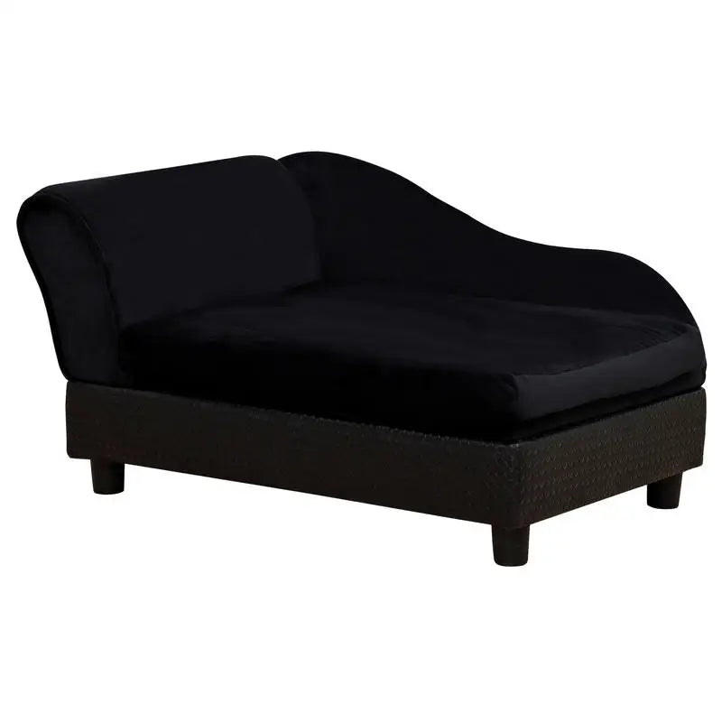 Dog Sofa Bed with Hidden Storage | Small Dogs | Black