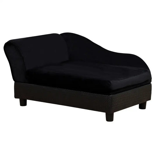Dog Sofa Bed with Hidden Storage | Small Dogs | Black