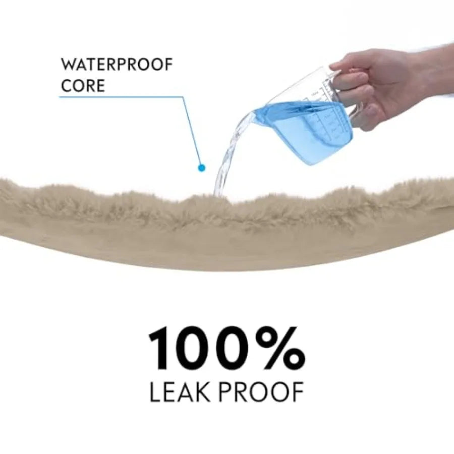 Waterproof Dog Blanket | Soft Faux Fur Throw | Washable | Couch & Bed Protection