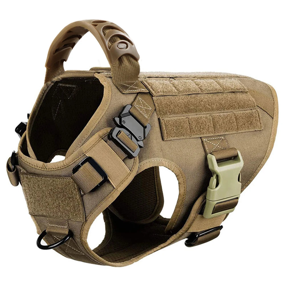 Training Harness & Leash Set | Walking Vest | German Shepherd, Malinois & Medium to Large Dogs