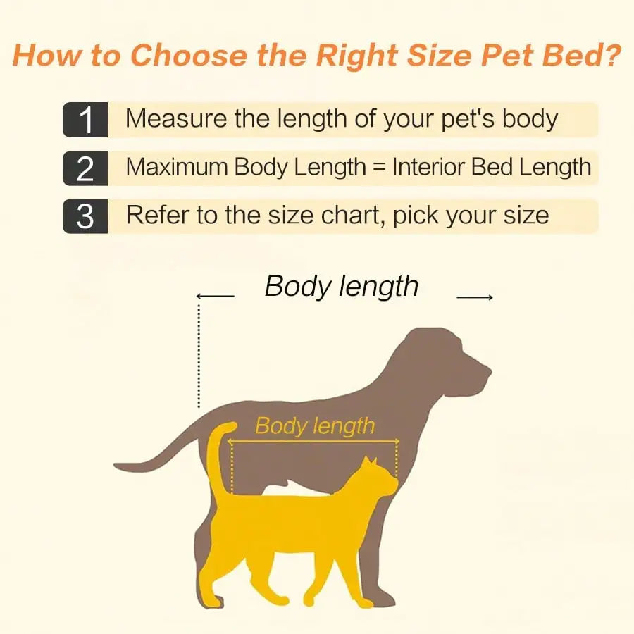 Orthopedic Dog Bed | Waterproof Lining | Removable Washable Cover | Non-Skid Bottom | Small to Medium