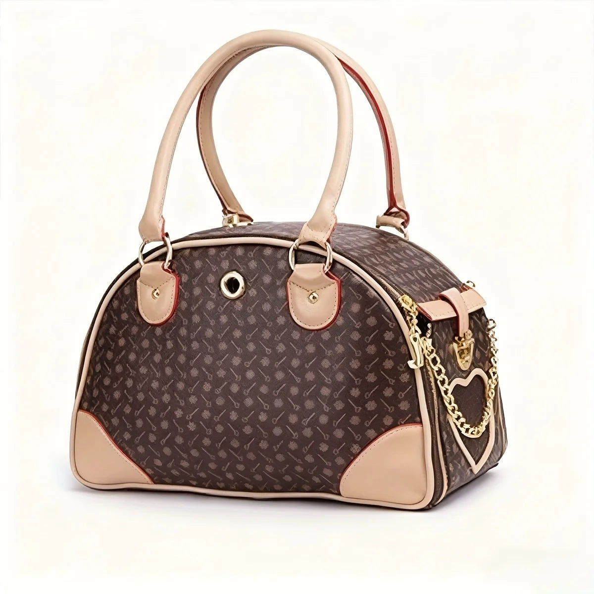 Luxury Pet Carrier Bag | Travel Tote for Small Dogs & Cats