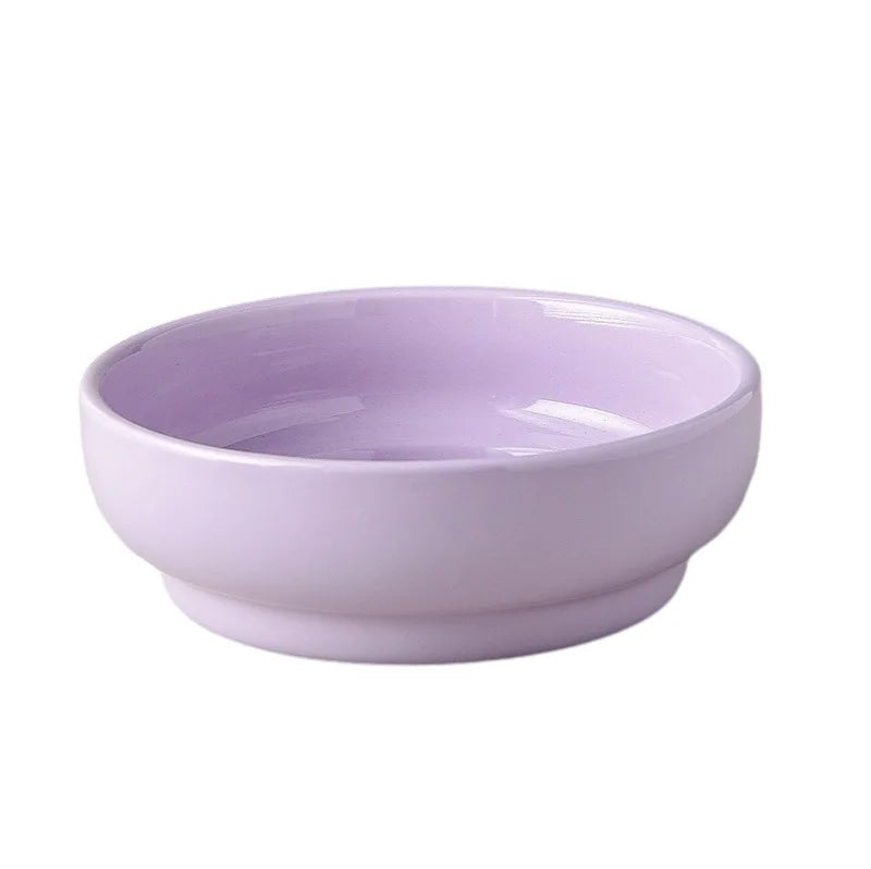 Elevated Ceramic Dog Bowl | Non-Slip Stand | Single & Double | 4 Colors