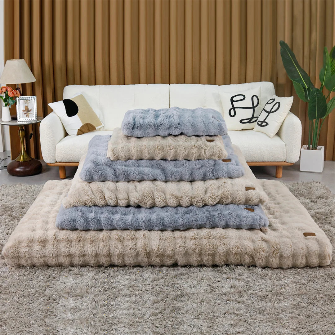 Ultra-Soft Calming Dog Bed | Removable Machine-Washable Cover | Cozy Pet Cushion | Dogs & Cats