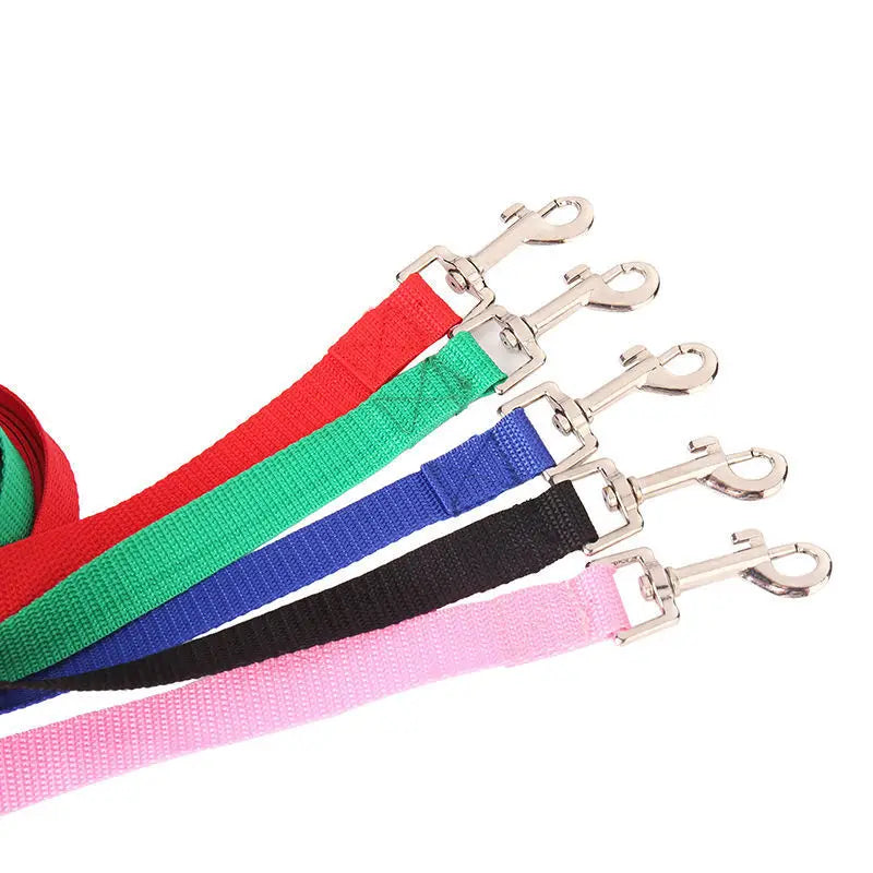 Long Nylon Dog Leash | Training & Recall | 6 Colors | 4ft to 33ft | All Breeds