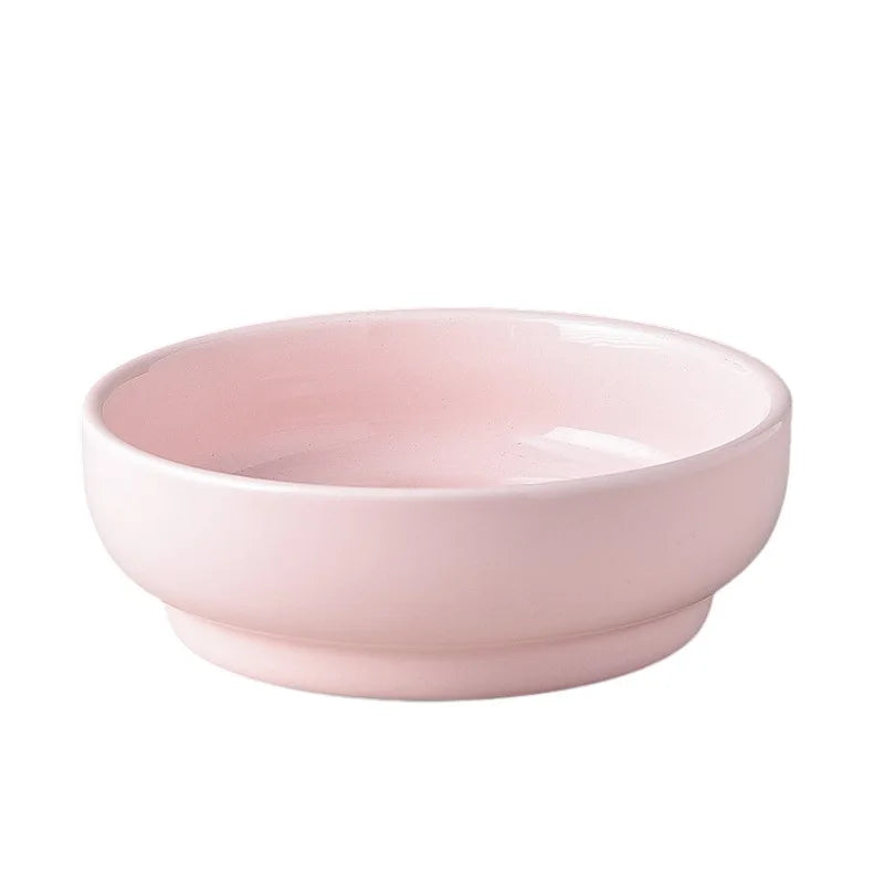 Elevated Ceramic Dog Bowl | Non-Slip Stand | Single & Double | 4 Colors