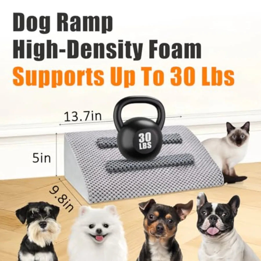 Dog Ramp for Stairs | Anti-Slip, Gentle Slope | Small & Senior Dogs