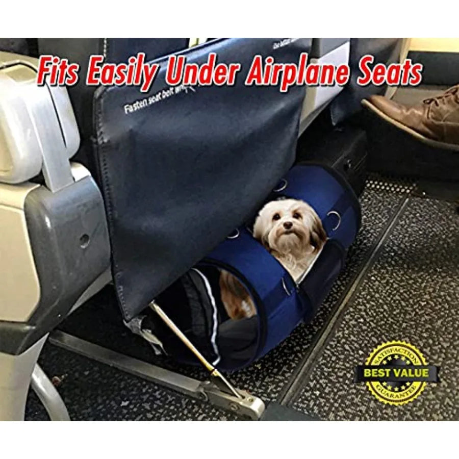 6-in-1 Pet Carrier Backpack | Front Pack, Shoulder Bag, Car Seat, Handbag & More | Small Dogs