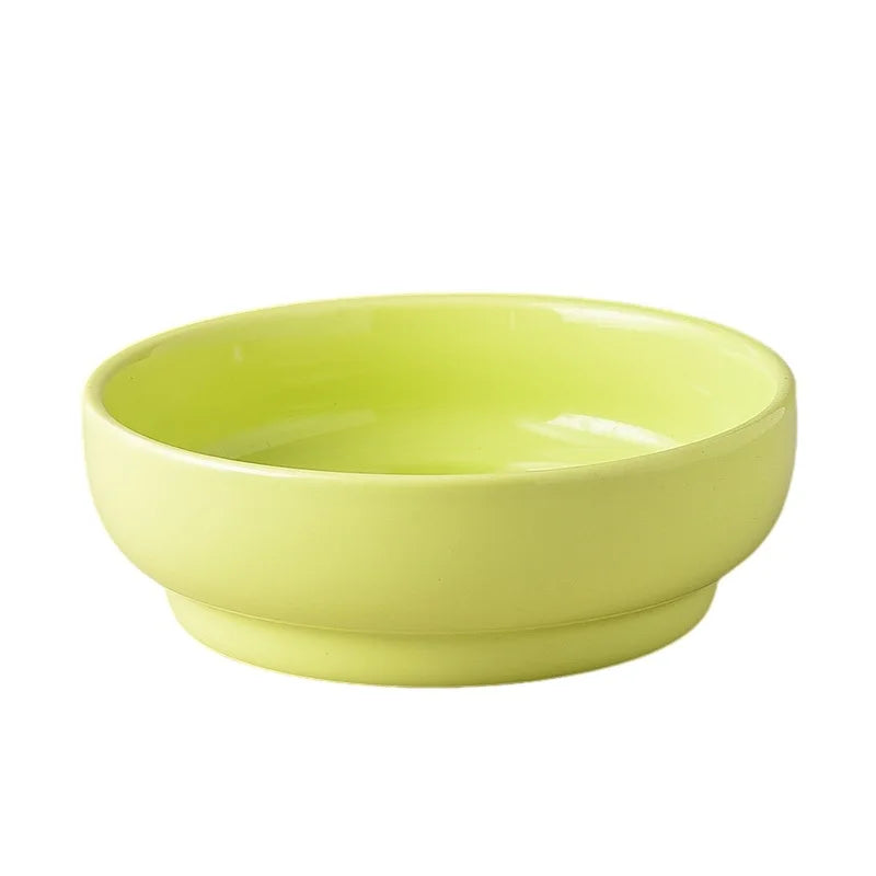 Elevated Ceramic Dog Bowl | Non-Slip Stand | Single & Double | 4 Colors