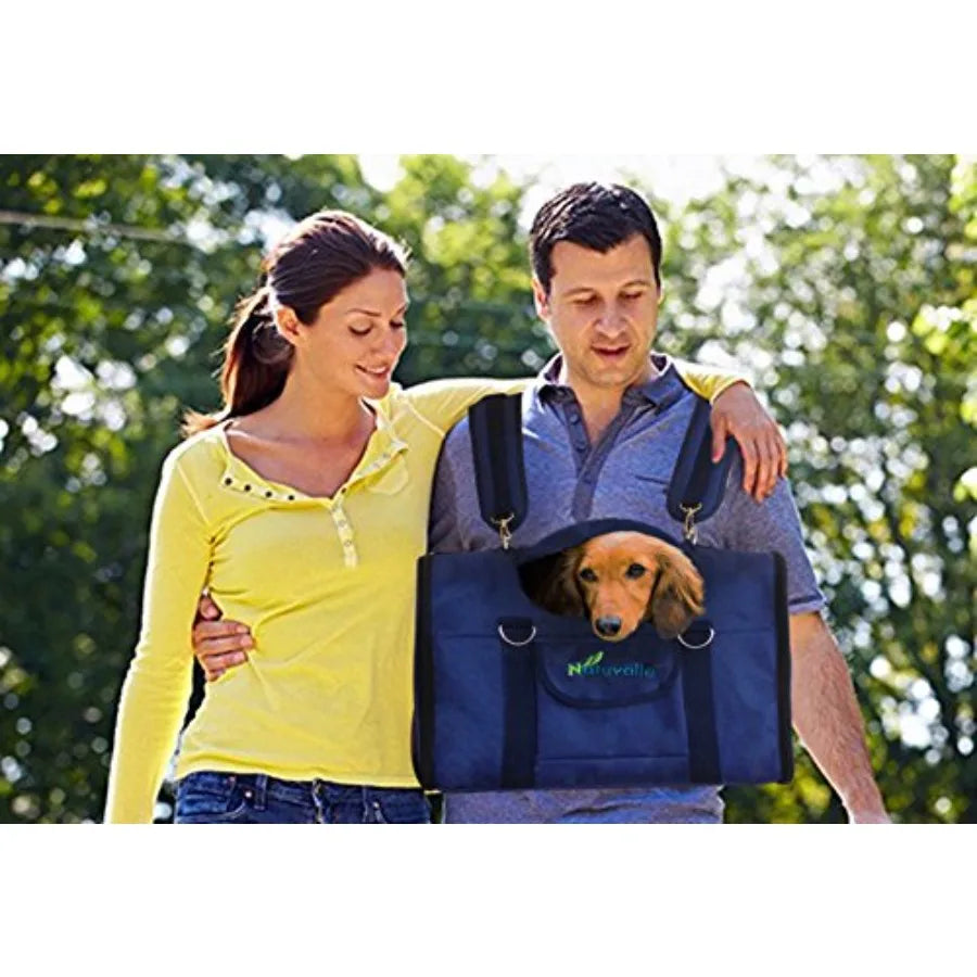6-in-1 Pet Carrier Backpack | Front Pack, Shoulder Bag, Car Seat, Handbag & More | Small Dogs