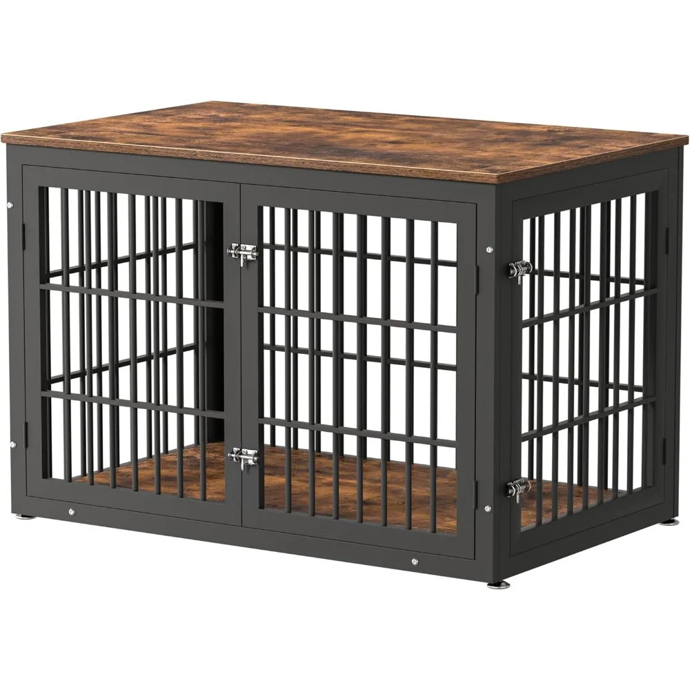 Heavy Duty Dog Crate Furniture for Large Dogs, XXL Decorative Pet House End Table, Extra Large Wooden Cage Kennel，Customized