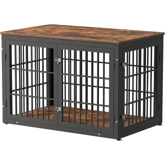 Heavy Duty Dog Crate Furniture for Large Dogs, XXL Decorative Pet House End Table, Extra Large Wooden Cage Kennel，Customized