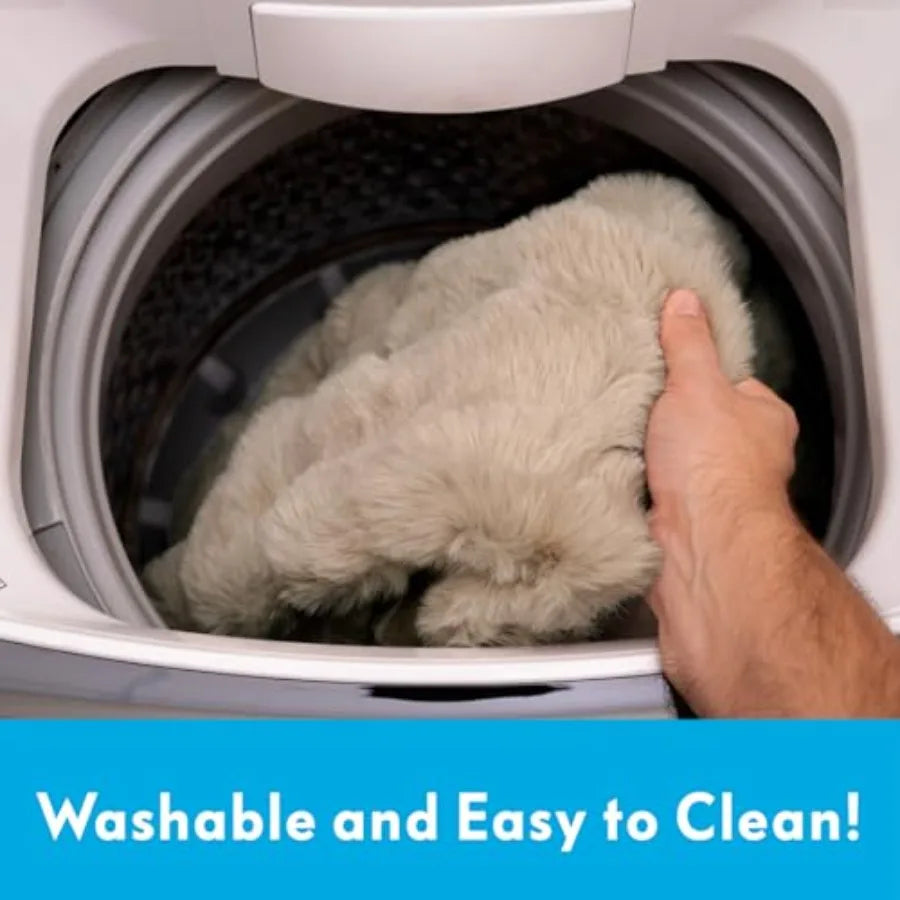 Waterproof Dog Blanket | Soft Faux Fur Throw | Washable | Couch & Bed Protection