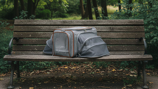 Airline-Approved Pet Trolley Carrier | Oxford Hard-Shell Travel Case