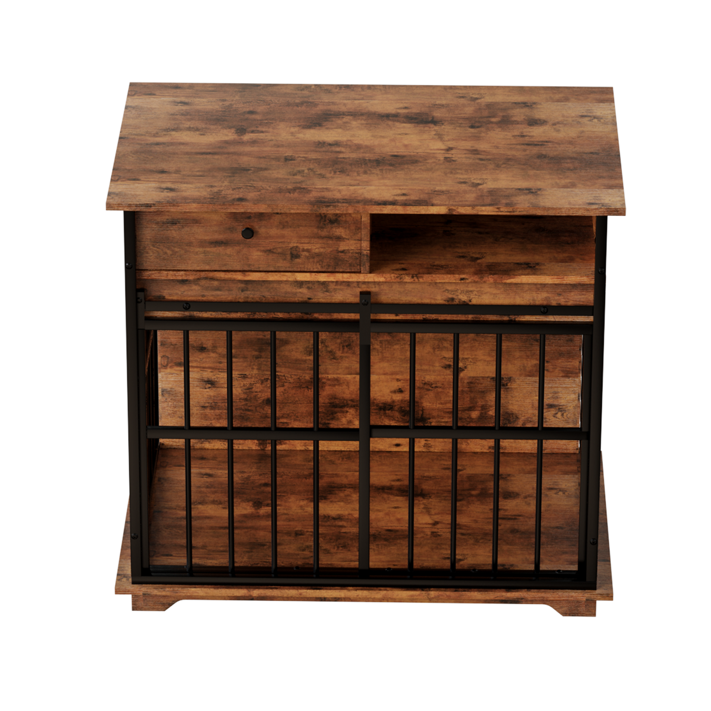 Modern Dog Crate Furniture with Storage