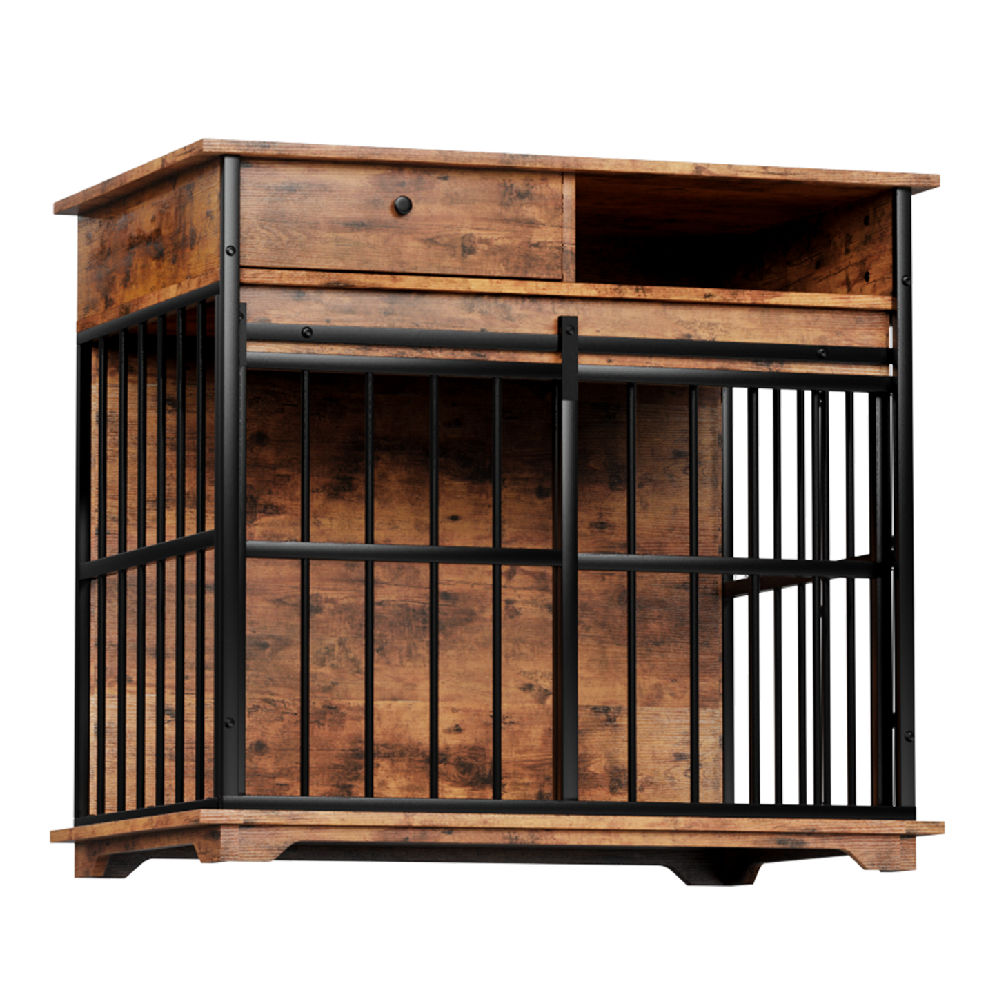 Modern Dog Crate Furniture with Storage